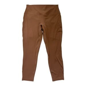 Lululemon Brown High-Waisted Leggings